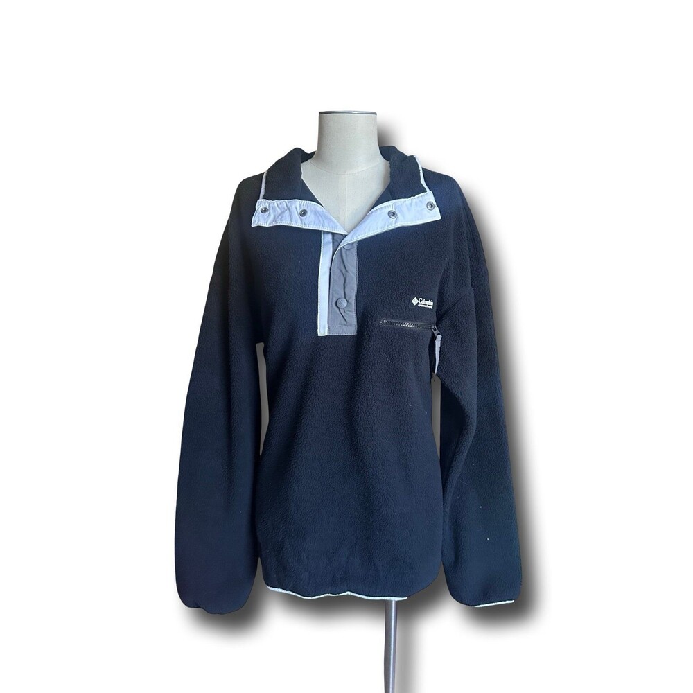 Columbia snap fleece pullover